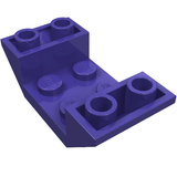 LEGO 4871 Slope Inverted 45° 4 x 2 Double in Dark Purple - Authentic LEGO Part