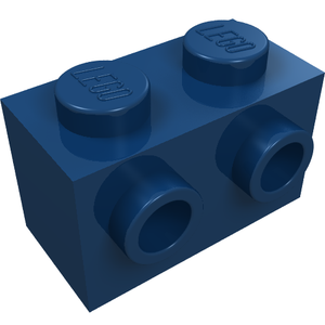 LEGO 11211 Brick Special 1 x 2 with 2 Studs on 1 Side in Dark Blue - Authentic LEGO Part