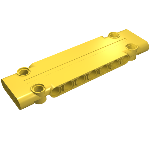LEGO 15458 Technic, Panel Plate 3 x 11 x 1 in Yellow - Authentic LEGO Part
