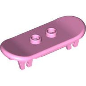 LEGO 42511 Minifigure, Utensil Skateboard Deck in Bright Pink - Authentic LEGO Part