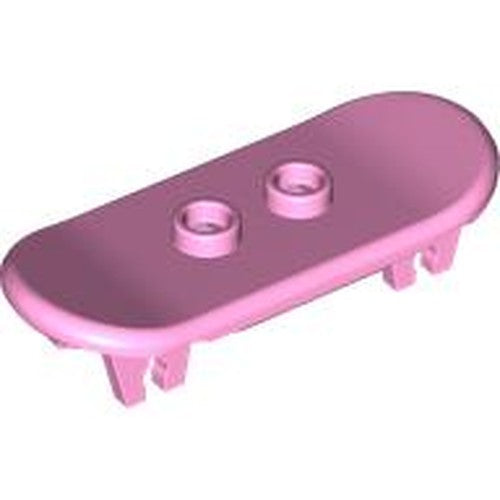 LEGO 42511 Minifigure, Utensil Skateboard Deck in Bright Pink - Authentic LEGO Part
