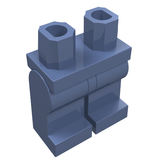 LEGO 970c00 Hips  and Legs Plain in Sand Blue - Authentic LEGO Part