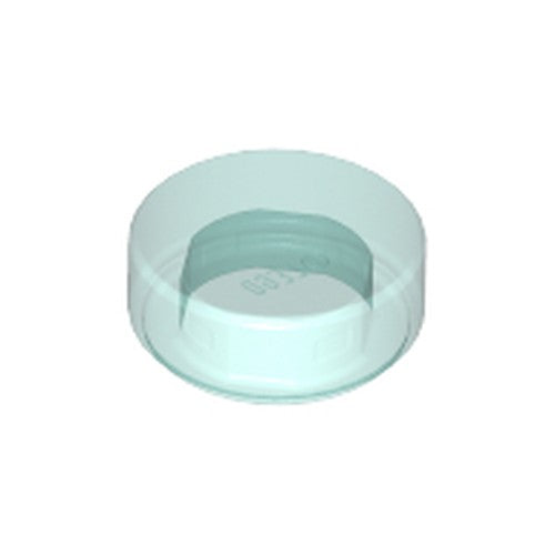 LEGO 98138 Tile, Round 1 x 1 in Trans-Light Blue - Authentic LEGO Part