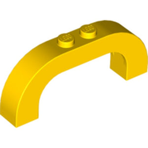 LEGO 6183 Arch 1 x 6 x 2 Curved Top in Yellow - Authentic LEGO Part