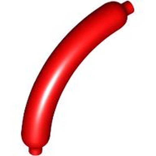 LEGO 33078 Hot Dog / Sausage in Red - Authentic LEGO Part