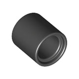 LEGO 18654 Light Bluish Gray Technic, Liftarm Thick 1 x 1 (Spacer) in Black - Authentic LEGO Part