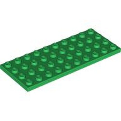 LEGO 3030 Plate 4 x 10 in Green - Authentic LEGO Part