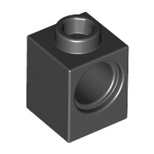 LEGO 6541 Technic, Brick 1 x 1 with Hole in Black - Authentic LEGO Part