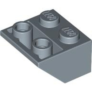 LEGO 3660 Slope, Inverted 45 2 x 2 with Flat Bottom Pin in Sand Blue - Authentic LEGO Part