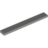 LEGO 4162 Tile 1 x 8 in Light Gray - Authentic LEGO Part