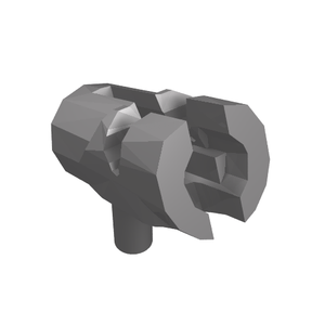 LEGO 15391 Minifigure, Weapon Gun, Mini Blaster / Shooter in Flat Silver - Authentic LEGO Part