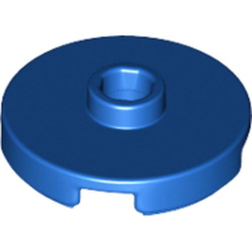 LEGO 18674 Tile, Round 2 x 2 with Open Stud in Blue - Authentic LEGO Part