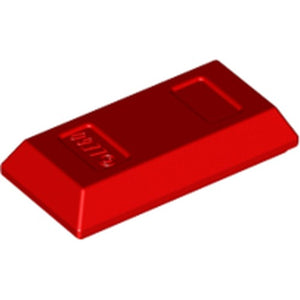LEGO 99563 Minifigure, Utensil Ingot 1 x 2 in Red - Authentic LEGO Part