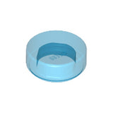 LEGO 98138 Tile, Round 1 x 1 in Trans-Dark Blue - Authentic LEGO Part