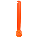 LEGO 3957b Antenna 4H - Flat Top in Trans-Neon Orange - Authentic LEGO Part