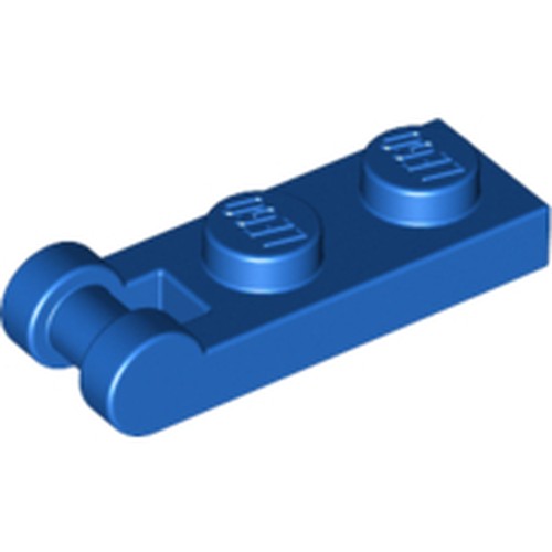 LEGO 60478 Plate, Modified 1 x 2 with Bar Handle on End in Blue - Authentic LEGO Part