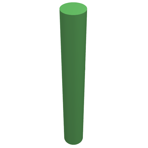 LEGO 87994 Bar   3L (Bar Arrow) in Bright Green - Authentic LEGO Part