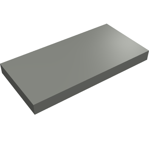 LEGO 87079 Tile 2 x 4 in Dark Bluish Gray - Authentic LEGO Part