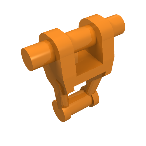 LEGO 30375 Torso Mechanical, Battle Droid in Orange - Authentic LEGO Part