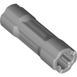 LEGO 26287 Light Bluish Gray Technic, Axle Connector 3L in Light Bluish Gray - Authentic LEGO Part