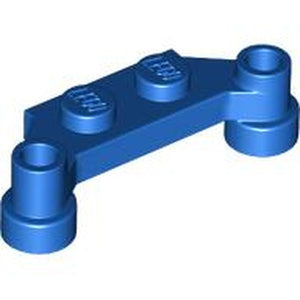 LEGO 4590 Plate, Modified 1 x 4 Offset in Blue - Authentic LEGO Part