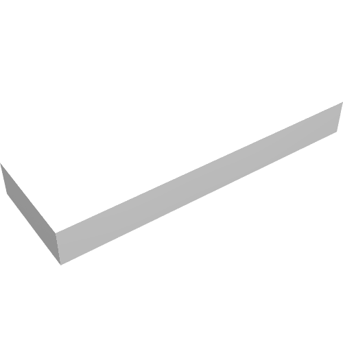 LEGO 63864 Tile 1 x 3 in White - Authentic LEGO Part