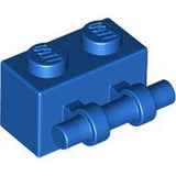 LEGO 30236 Brick, Modified 1 x 2 with Bar Handle on Side in Blue - Authentic LEGO Part