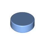 LEGO 98138 Tile, Round 1 x 1 in Medium Blue - Authentic LEGO Part