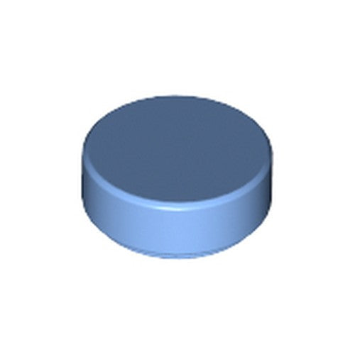 LEGO 98138 Tile, Round 1 x 1 in Medium Blue - Authentic LEGO Part