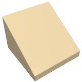 LEGO 54200 Slope 30 1 x 1 x 2/3 in Tan - Authentic LEGO Part