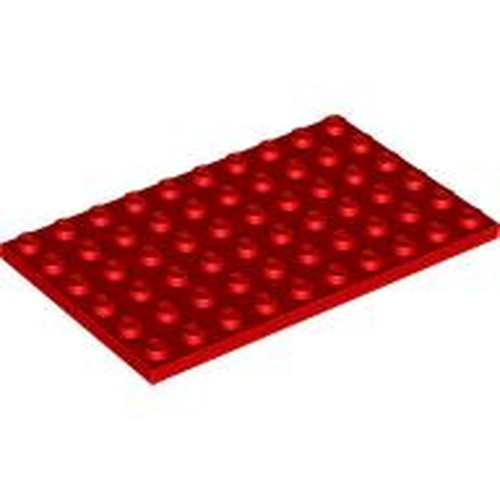 LEGO 3033 Plate 6 x 10 in Red - Authentic LEGO Part
