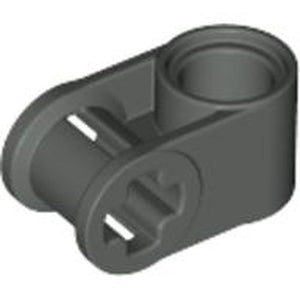 LEGO 6536 Technic, Axle and Pin Connector Perpendicular in Dark Gray - Authentic LEGO Part