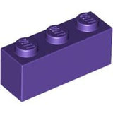 LEGO 3622 Brick 1 x 3 in Dark Purple - Authentic LEGO Part