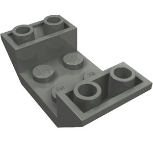 LEGO 4871 Slope Inverted 45° 4 x 2 Double in Dark Bluish Gray - Authentic LEGO Part