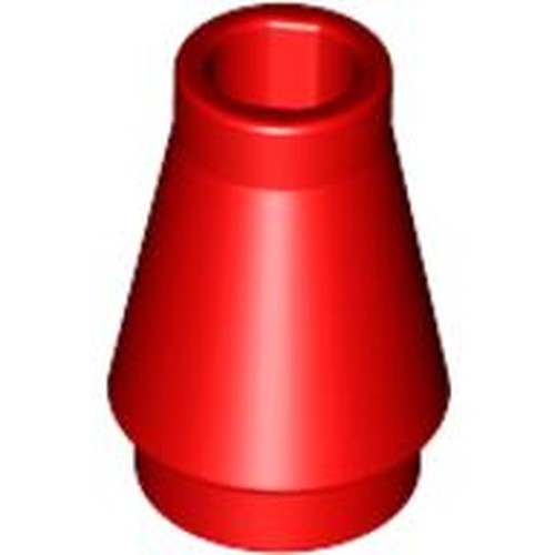 LEGO 4589 Cone 1 x 1 in Red - Authentic LEGO Part