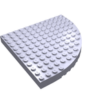 LEGO 6162 Brick, Round Corner 12 x 12 in Light Violet - Authentic LEGO Part