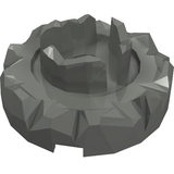 LEGO 87750 Turntable 4 x 4 Top with Jagged Edge and Three Segments (Atlantis Key Holder) - Main Product Image