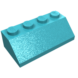 LEGO 3037 Slope 45 2 x 4 in Medium Azure - Authentic LEGO Part