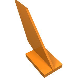 LEGO 6239 Tail Shuttle in Orange - Authentic LEGO Part