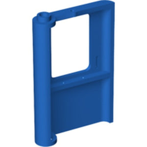 LEGO 4182 Door 1 x 4 x 5 Train Right, Thin Support at Bottom in Blue - Authentic LEGO Part