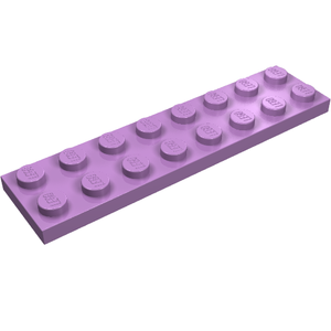 LEGO 3034 Plate 2 x 8 in Medium Lavender - Authentic LEGO Part