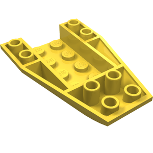 LEGO 43713 Wedge 6 x 4 Triple Inverted Curved in Yellow - Authentic LEGO Part