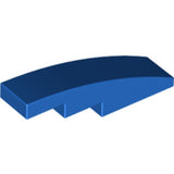 LEGO 61678 Slope, Curved 4 x 1 in Blue - Authentic LEGO Part