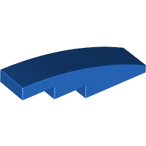 LEGO 61678 Slope, Curved 4 x 1 in Blue - Authentic LEGO Part