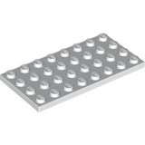 LEGO 3035 Plate 4 x 8 in White - Authentic LEGO Part