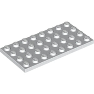 LEGO 3035 Plate 4 x 8 in White - Authentic LEGO Part