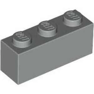 LEGO 3622 Brick 1 x 3 in Light Gray - Authentic LEGO Part