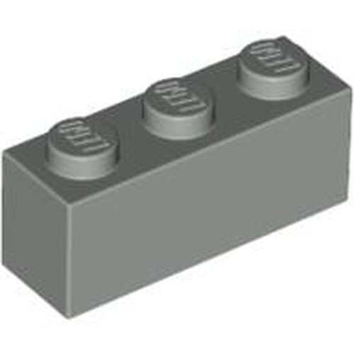 LEGO 3622 Brick 1 x 3 in Light Gray - Authentic LEGO Part