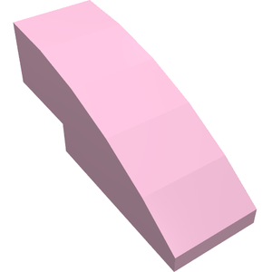 LEGO 50950 Slope, Curved 3 x 1 in Bright Pink - Authentic LEGO Part