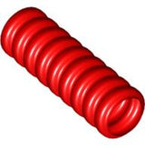 LEGO 78c03 Hose, Ribbed 7mm D.  3L / 2.4cm in Red - Authentic LEGO Part